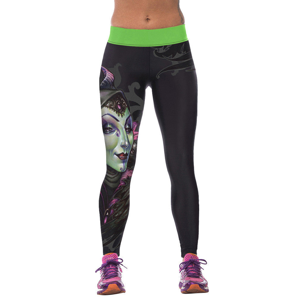 Polyester Spandex Leggings Fitness