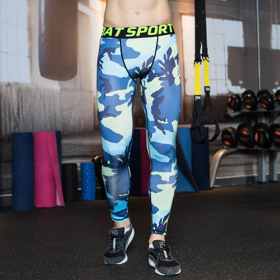 Camouflage Men Compression Tights