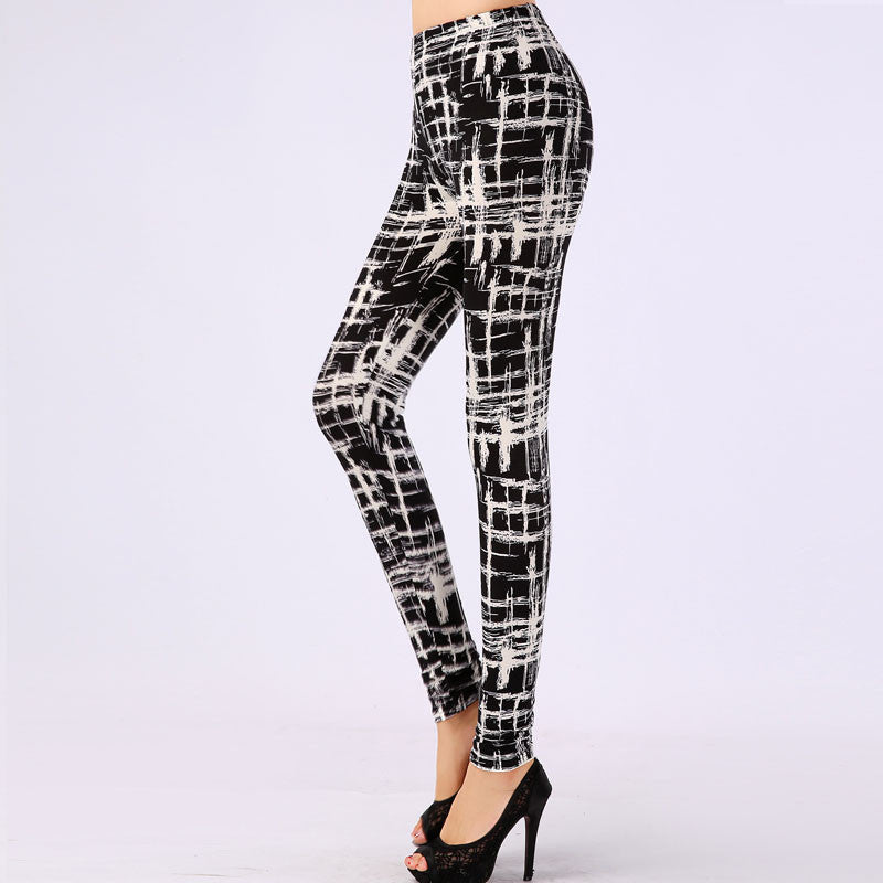 High Elastic printed Leggings