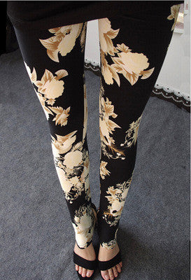 High Elastic printed Leggings