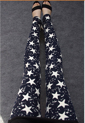 High Elastic printed Leggings