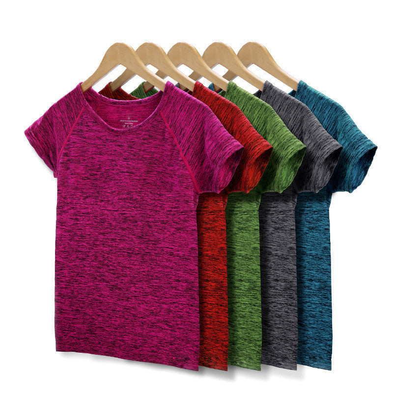 Breathable Exercises Short Sleeve Tops